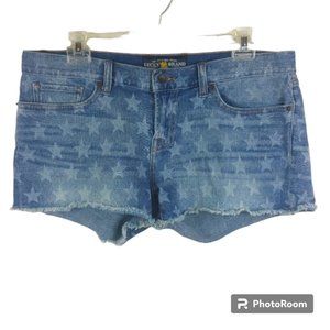 Lucky Brand Denim Stars Riley Shorts Sz 8 / 29 EUC